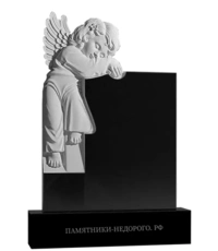 Памятник «Ангелок резной» из гранита - купить по низкой цене с доставкой по России
