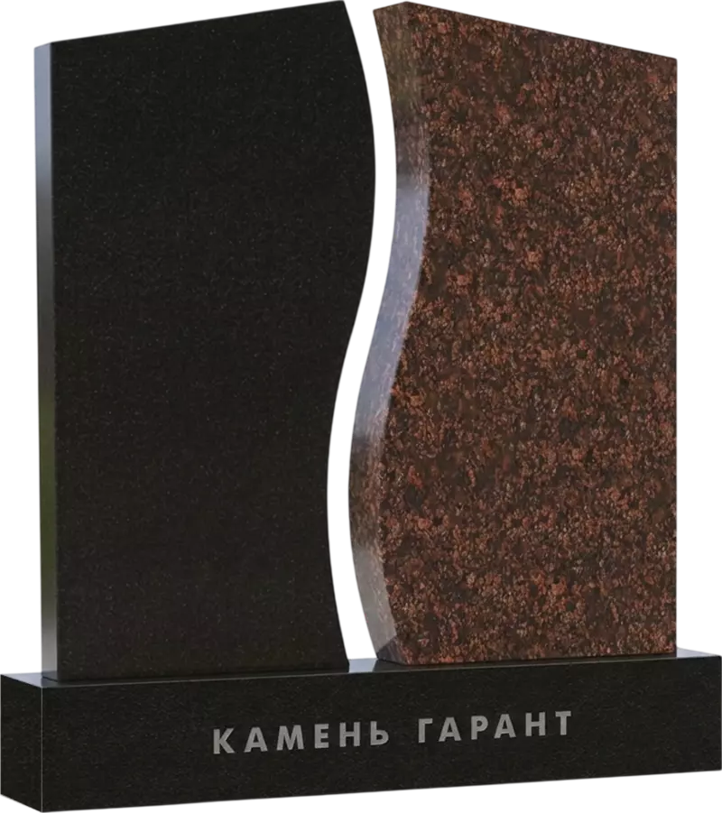 Памятник «Родственные души» из гранита - фото 2