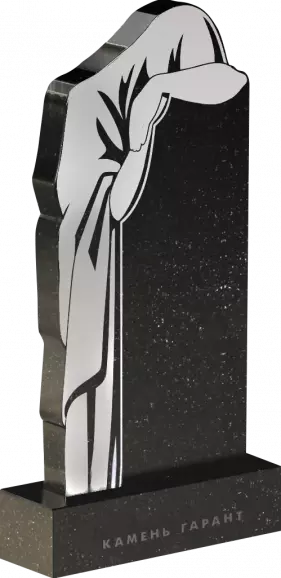 Памятник «Скорбящий ангел» из гранита - фото 2